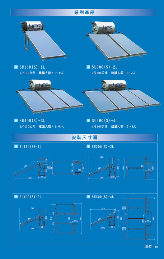 太陽能熱水器系列-台中太陽能熱水器推薦